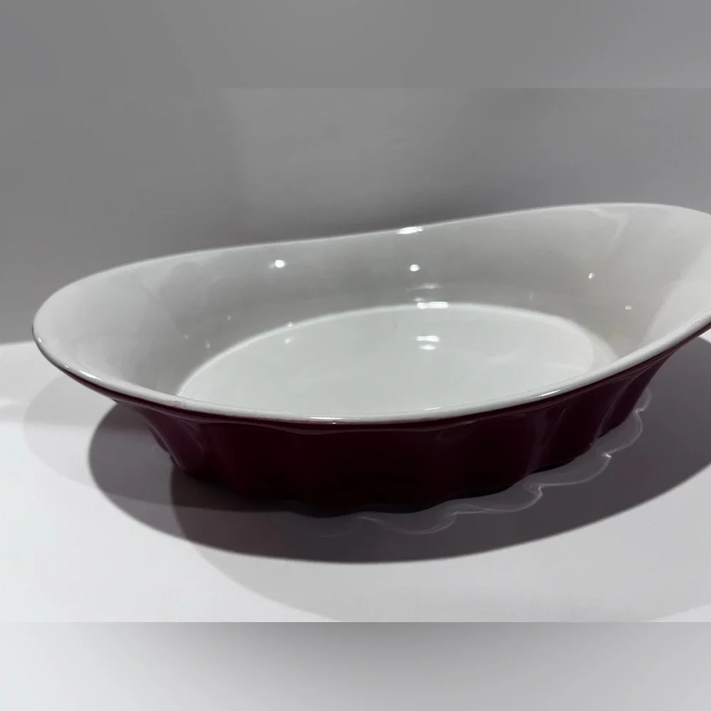 Red Crofton Ceramic Casserole Dish